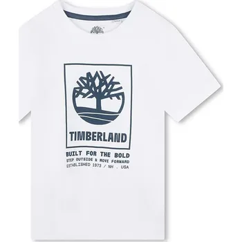 Chlapecké tričko Tričko Timberland Weiß 4823196 110