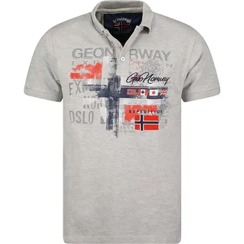 Chlapecké tričko Tričko Geographical Norway Hellgrau 9265618 140