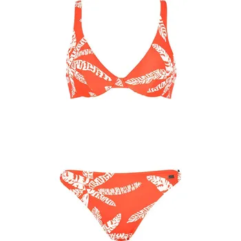Dámské oblečení Plavky Naturana Orange/ Creme 3664713 40C-Cup