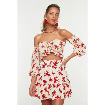 Dámské šaty Šaty trendyol Weiß 842224 36