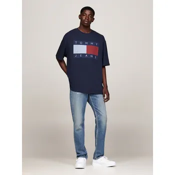 Pánské oblečení Tričko TOMMY JEANS Dunkelblau 1373402 L