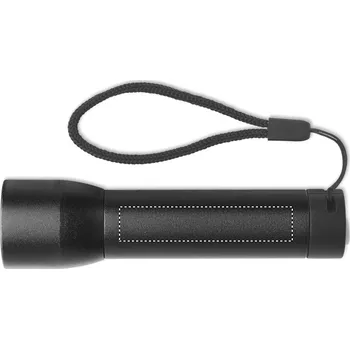 Svítilna Hliníková dobíjecí svítilna Tamponový tisk (max. 1 barva, 10x50mm) 1 barva 5 SIDE 1