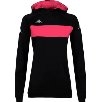 Dámská mikina Dámská mikina Kappa DACCIA Black/Fuchsia XL