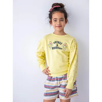 Dívčí mikina Like Flo Gelb 1016714 128