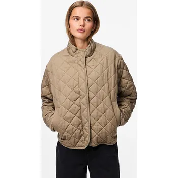 Dámská vesta Bunda Pieces Taupe 953869 L