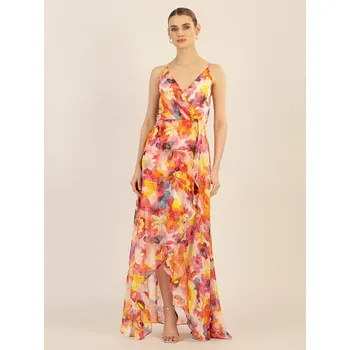 Dámské šaty Šaty APART Pink/ Gelb 6189014 36