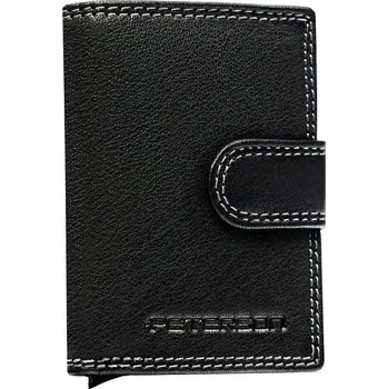 Peterson pánská peněženka z pravé kůže černá - muž