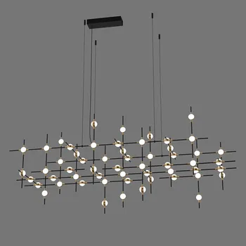 Závěsné svítidlo Italux PROVENZA, 12 světelných bodů, integrovaný LED zdroj