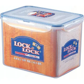 Dóza na potraviny Nádoba na potraviny LOCK, objem 3,9 l, 15,6 x 22,5 x 16 cm