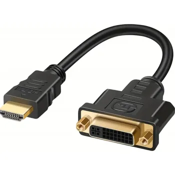 Video kabel HDMI-DVI hdmi-m-dvi-f 24+5