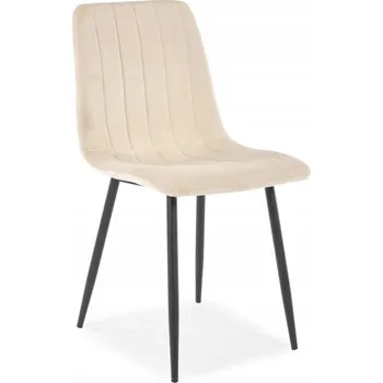 Jídelní židle Židle Fertone, béžový velur, 1 ks