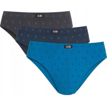 Slipy Slipky Lama M-110 Cl-26 A'3 3XL-4XL 4XL tmavě modrá-modrá-šedá