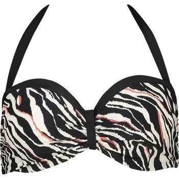 Dámské plavky Plavky s.Oliver Schwarz/ Creme 134061 38B-Cup