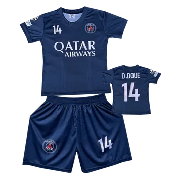 Premium dětský fotbalový dres Komplet PSG - D.DOUÉ .Č14 Velikost: 8-let.(vel.122)