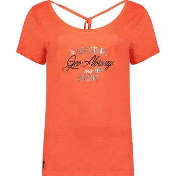 Dámské tričko Tričko Geographical Norway Orange 2415631 XL