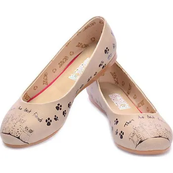 Dámské baleríny Goby Creme 990681 37