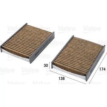 Klimatizace automobilu Filtr, vzduch v interiéru VALEO 701017