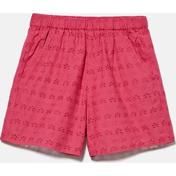 Dívčí kraťasy Sisley Pink 6490400 150