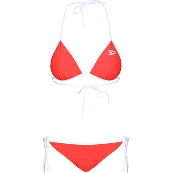 Dámská móda Plavky Reebok Rot/ Weiß 9765960 M