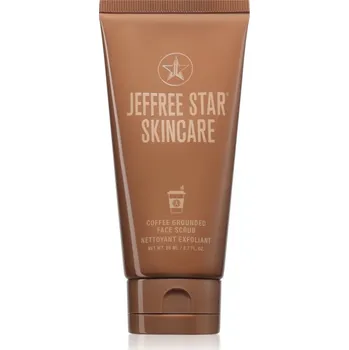 Pleťový peeling Jeffree Star Cosmetics Coffee Grounded Face Scrub čisticí pleťový peeling 80 ml