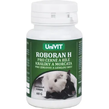 MedicProgress, a.s. Roboran H pro Černé a Bílé králíky a morčata 60g