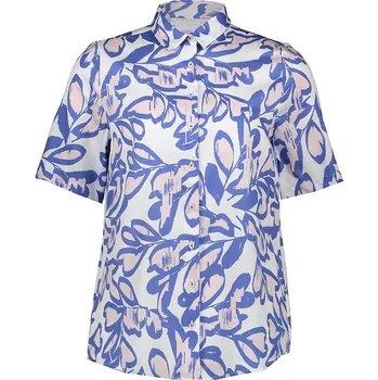 Dámská košile Košile Eterna Weiß/ Blau 3067638 36