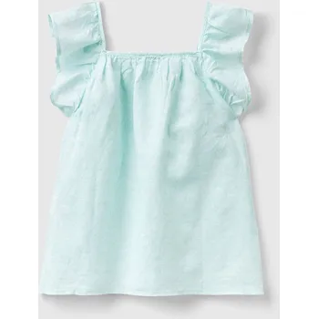 Dívčí tričko Tričko Benetton Türkis 3229935 130