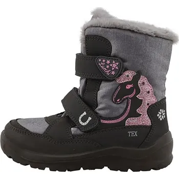 Dívčí kozačky Lurchi Schwarz/ Grau 3550921 35