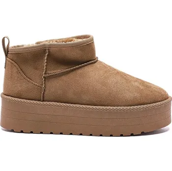 Dámské kozačky Boty C'M Hellbraun 865880 36