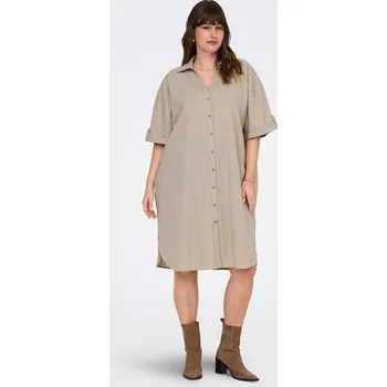 Oblečení a móda Šaty ONLY Carmakoma Beige 221156 50