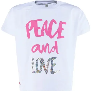 Tričko Blue Effect Weiß/ Pink 7936093 164