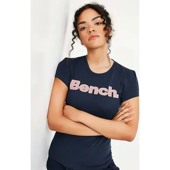 Dámské oblečení Tričko Bench Dunkelblau 6578389 46