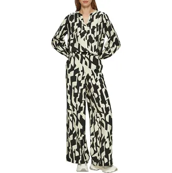 Dámské kalhoty s.Oliver Schwarz/ Beige 881486 46