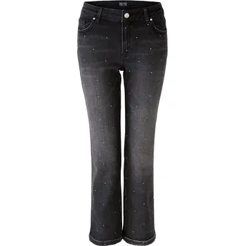 Dámské džíny Džíny Oui Anthrazit 9128436 34