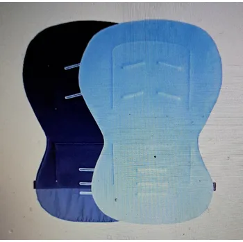 Potah sedadla Emitex Unipodložka Moby microfleece + bavlna modrá