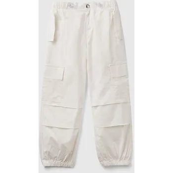 Dívčí džíny Benetton Weiß 6823073 122