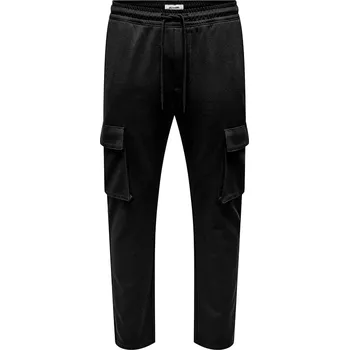 Pánské kalhoty Kalhoty ONLY & SONS Schwarz 7751761 S