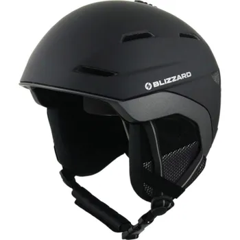 Sportovní chránič Lyžařská helma BLIZZARD Bormio ski helmet, black matt/anthracite matt - 59/63 cm