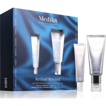 Medik8 Retinal Rewind Medik8 Crystal Retinal 3 noční omlazující sérum s vitamínem A a E 30 ml + Medik8 Crystal Retinal Ceramide Eye 10 omlazující oční krém 15 ml