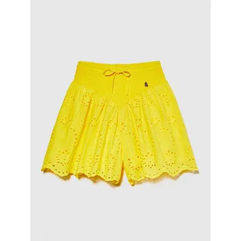 Dívčí kraťasy Sisley Gelb 5277946 168