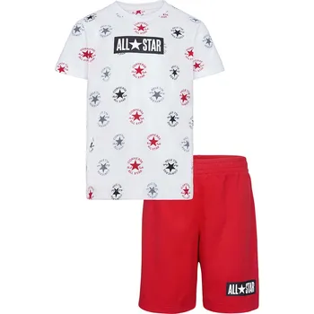 Chlapecké tričko Tričko Converse Rot/ Weiß 4250136 80