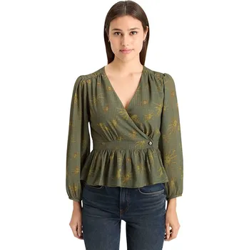 Dámské tričko Scotch & Soda Khaki 5180884 40