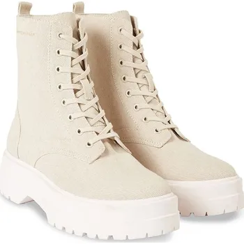 Dámské kozačky Boty Tommy Hilfiger Shoes Beige/ Weiß 5963770 40