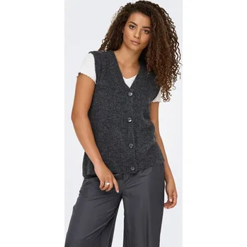 Dámská vesta Vesta ONLY Dunkelgrau 9181412 XS