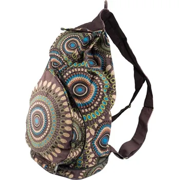 Městský batoh Batoh s mandalami Mandala Brown 100001