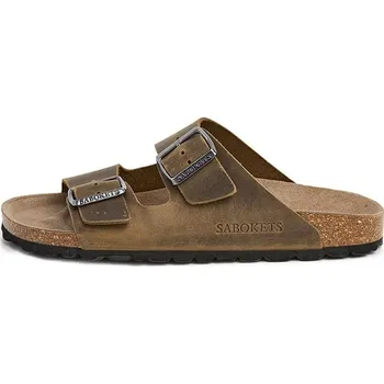 Dámské žabky SABOKETS Khaki 7963547 42