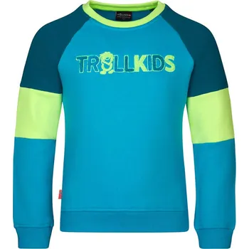 Dívčí mikina Trollkids Blau 1519571 92
