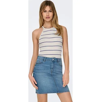 ONLY Weiß/ Blau 5597748 L