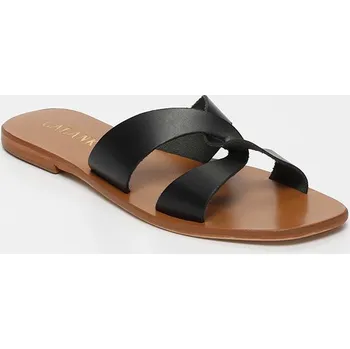 Dámské žabky CALANK Schwarz 6679957 39