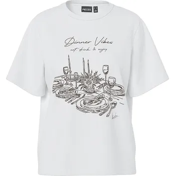 Tričko Pieces Weiß 3589041 XL